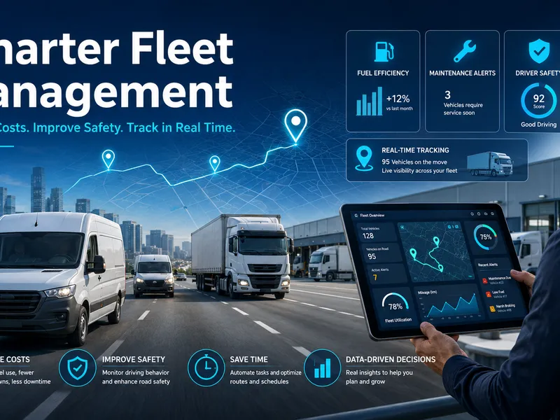 How Fleet Telematics Helps Businesses Reduce Costs and Improve Vehicle Safety