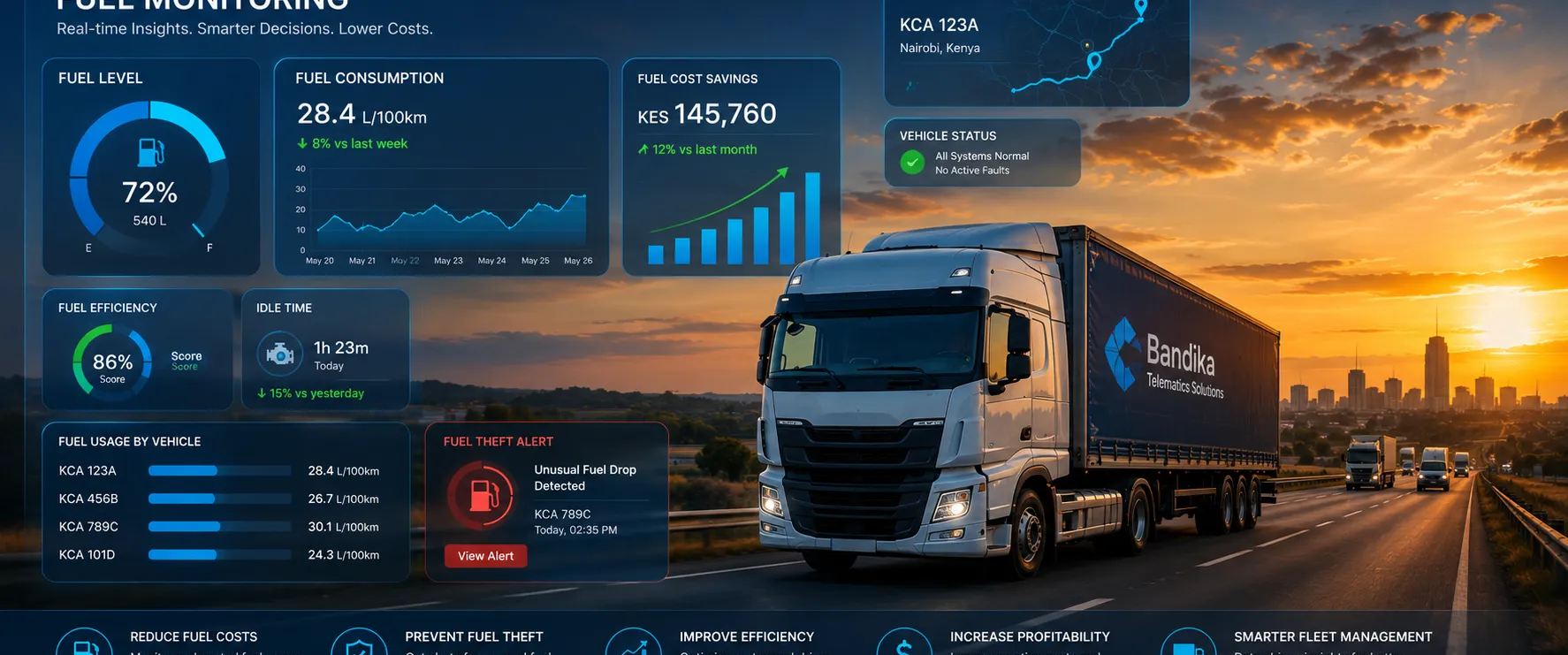How Fuel Monitoring Helps Businesses Cut Operating Costs